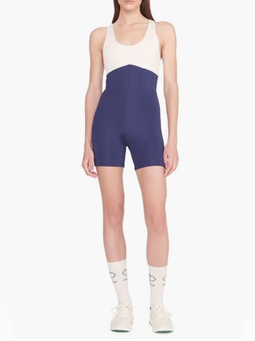 STAUD COURT Bounce Two-Tone Short Unitard small